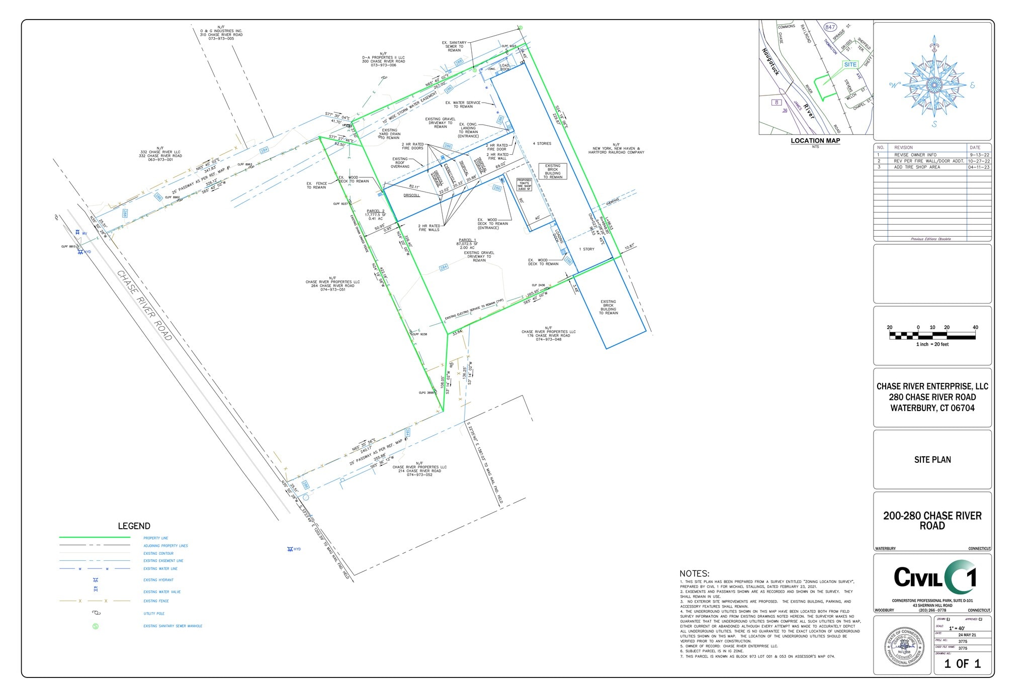 280 Chase River Rd, Waterbury, CT for lease Site Plan- Image 1 of 1