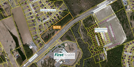 6415 Fayetteville Rd, Raeford, NC - AERIAL  map view - Image1