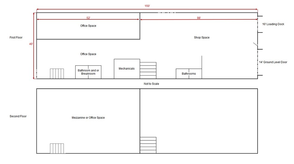 931 N Perkins St, Appleton, WI for lease - Floor Plan - Image 3 of 16