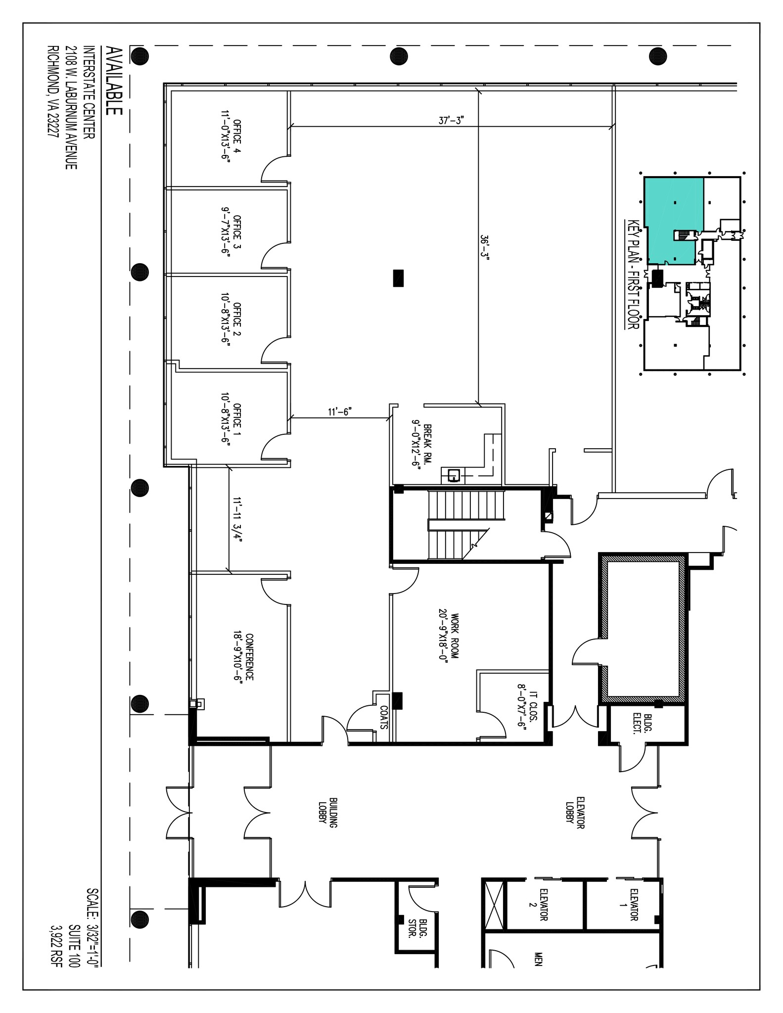 2116 W Laburnum Ave, Richmond, VA for lease Site Plan- Image 1 of 1