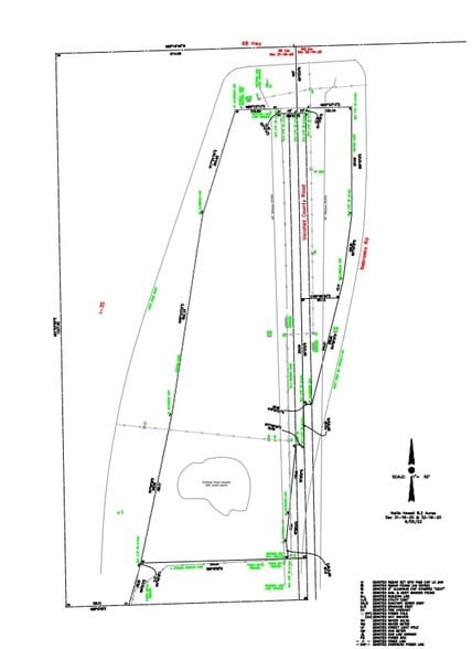 3280 Nebraska Road, Ottawa, KS for sale - Plat Map - Image 2 of 2