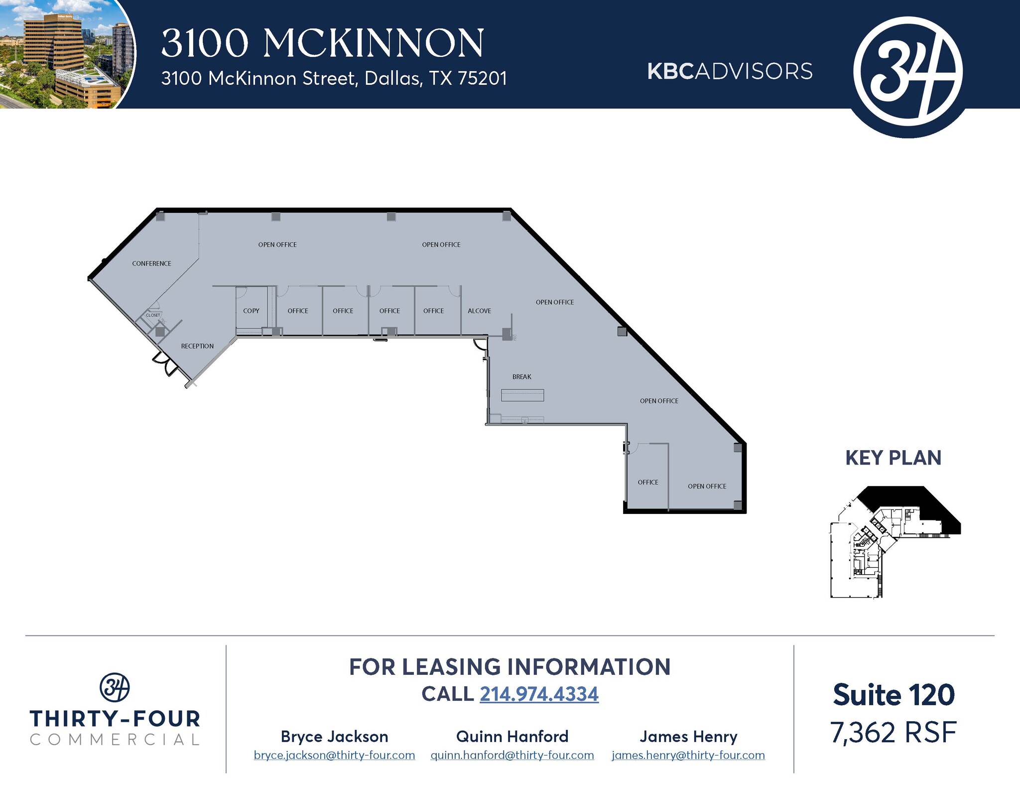 3100 McKinnon St, Dallas, TX for lease Floor Plan- Image 1 of 1