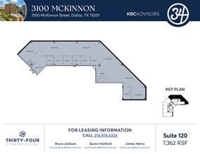 3100 McKinnon St, Dallas, TX for lease Floor Plan- Image 1 of 1