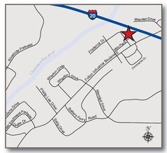 309 Fulton Industrial Cir, Atlanta, GA - Aerial  map view