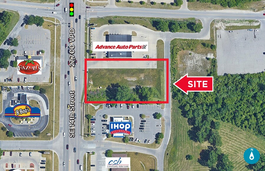 4805 SE 14th St, Des Moines, IA for sale Aerial- Image 1 of 1