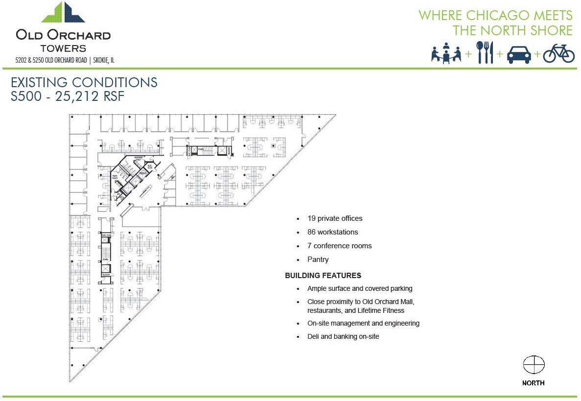 5202 Old Orchard Rd, Skokie, IL for lease Floor Plan- Image 1 of 17