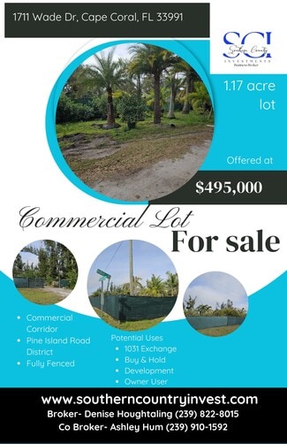 More details for 1711 Wade Dr, Cape Coral, FL - Land for Sale