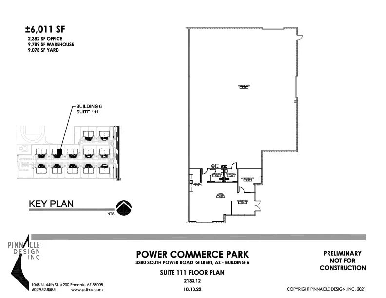 3380 S Power Rd, Gilbert, AZ for lease Floor Plan- Image 1 of 1