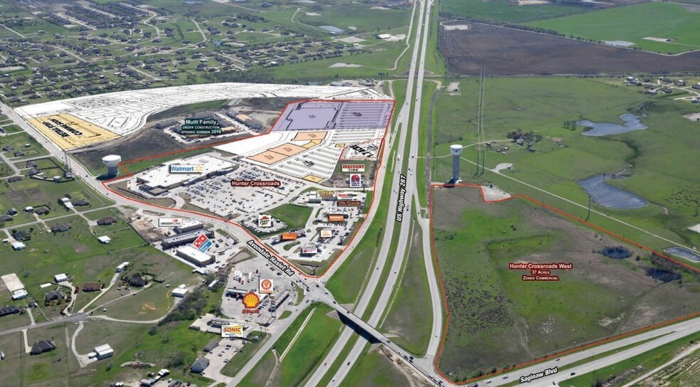 US 287 & Avondale Haslet Rd, Haslet, TX, 76052 Commercial Land For