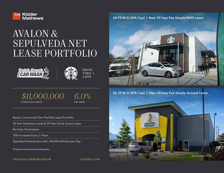 Avalon & Sepulveda Net Lease Portfolio portfolio of 2 properties for sale on LoopNet.com - Building Photo - Image 1 of 11