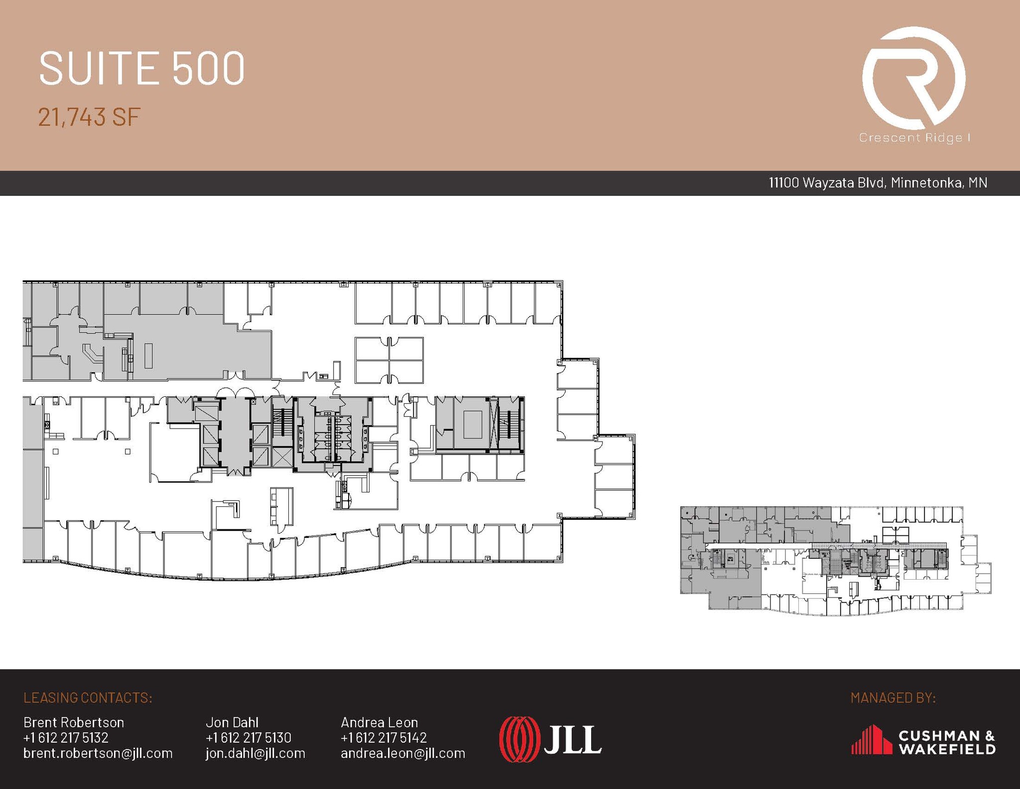 11100 Wayzata Blvd, Minnetonka, MN for lease Floor Plan- Image 1 of 1