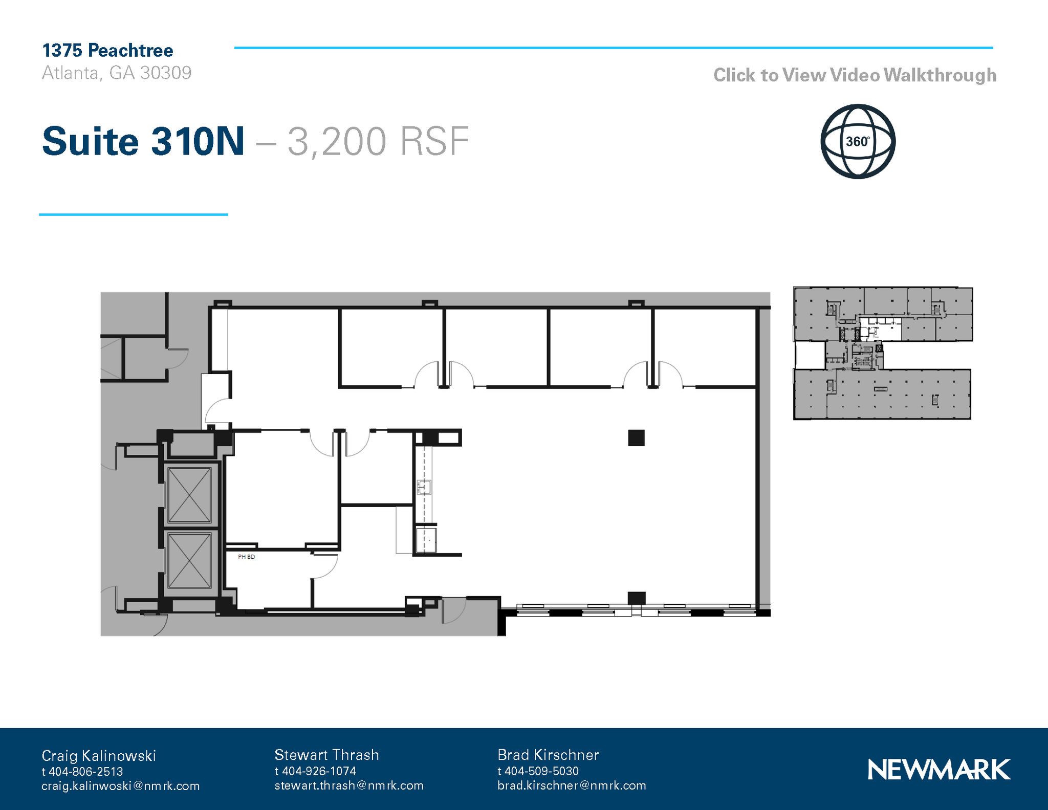 1375 Peachtree St NE, Atlanta, GA for lease Floor Plan- Image 1 of 1