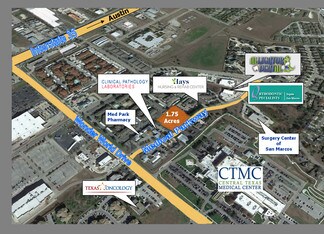 More details for 1902 Medical Pky, San Marcos, TX - Land for Sale