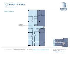 100 Berwyn Park, Berwyn, PA for lease Site Plan- Image 1 of 12