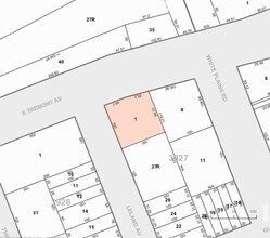 1860-1864 E Tremont Ave, Bronx, NY for lease Plat Map- Image 2 of 2