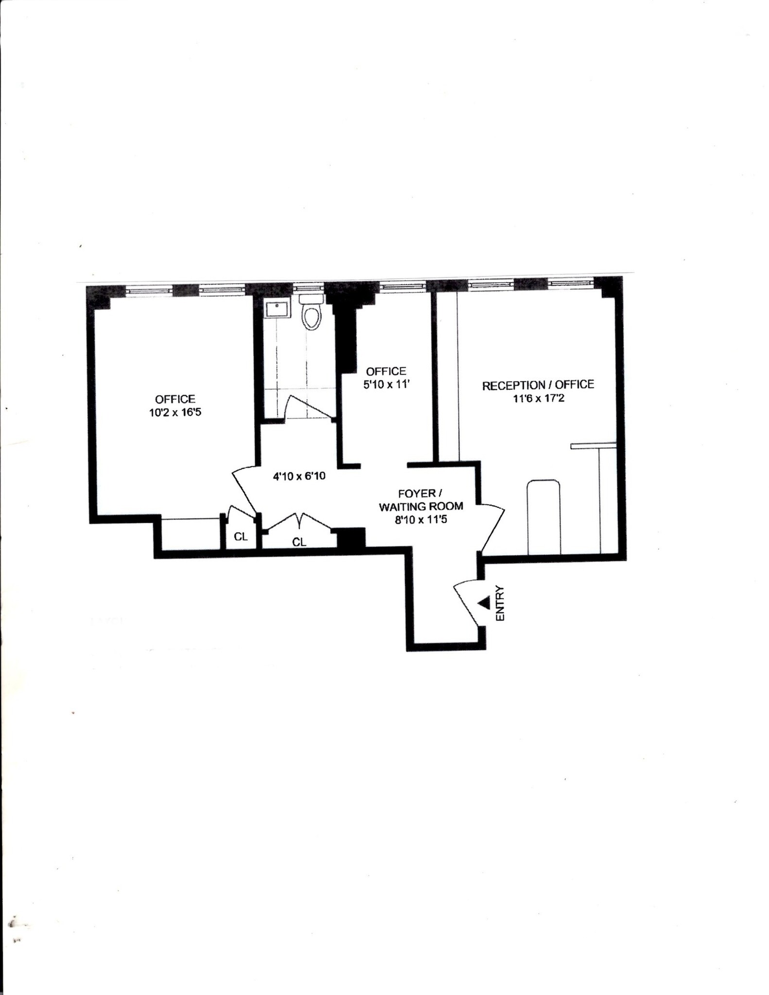 16 E 98th St, New York, NY for lease Floor Plan- Image 1 of 1