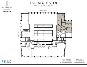 181 W Madison St, Chicago, IL for lease Floor Plan- Image 1 of 1