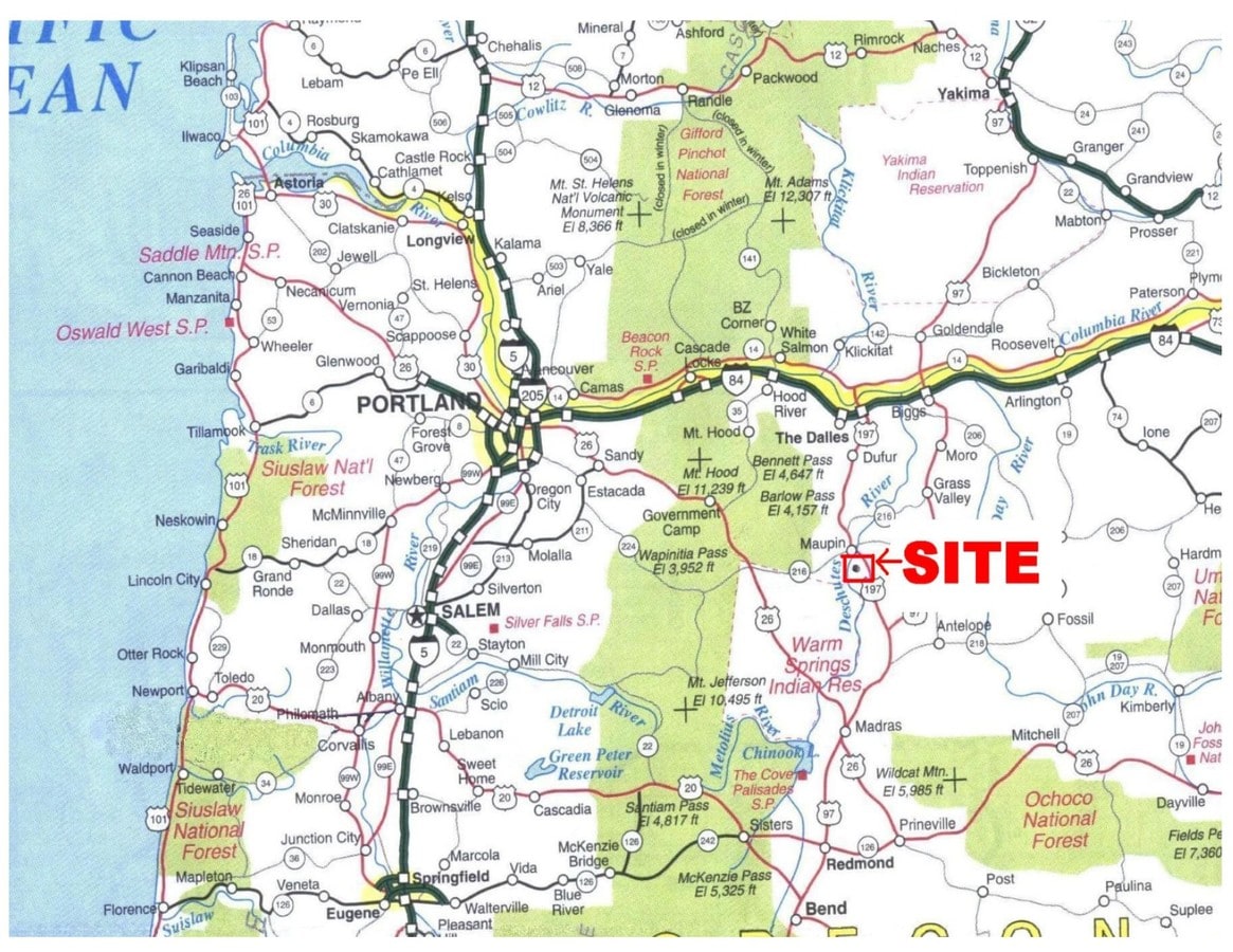 Highway 179, Maupin, OR 97037