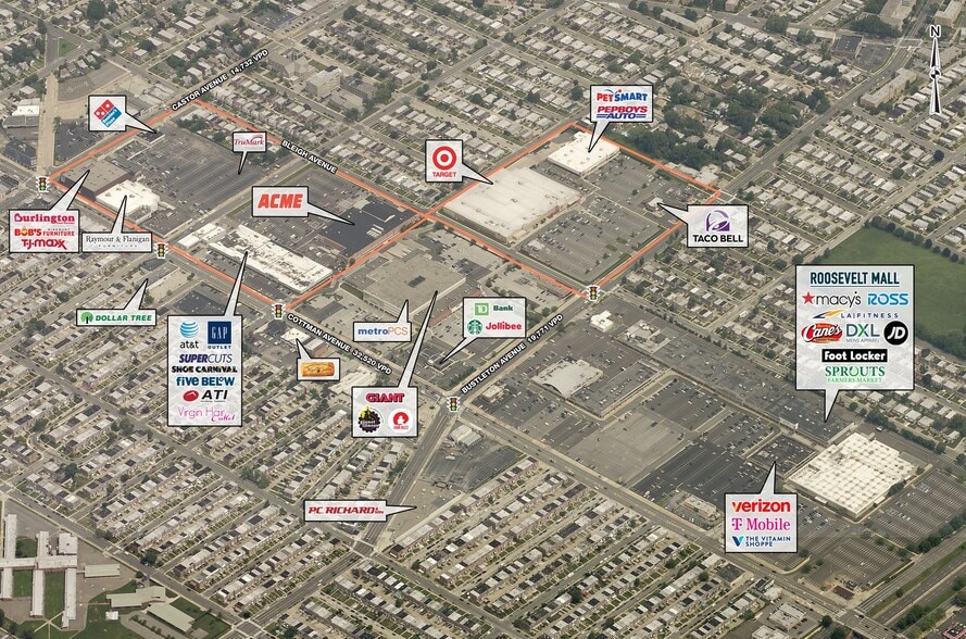 2101-2107 Cottman Ave, Philadelphia, PA for lease - Aerial - Image 2 of 5