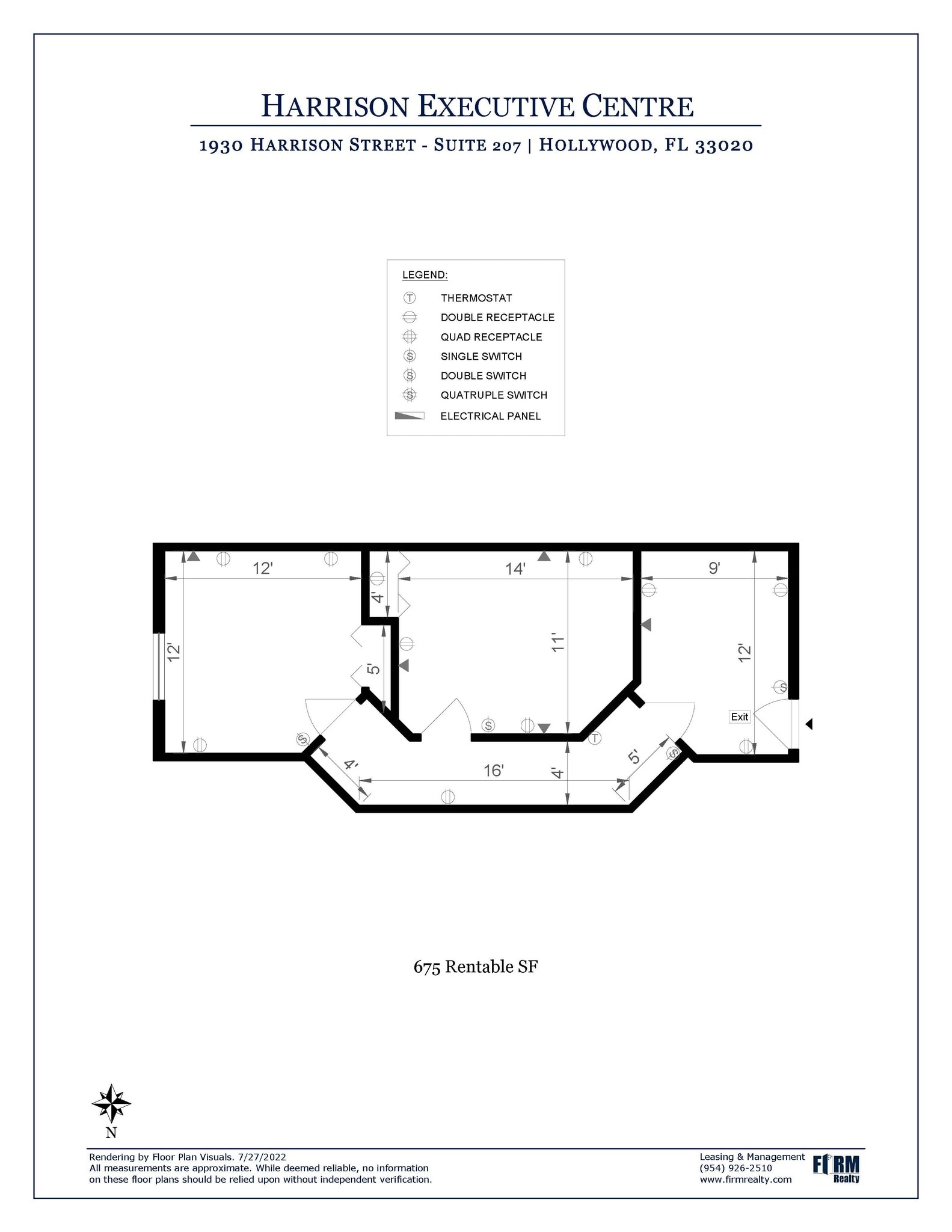 1930 Harrison St, Hollywood, FL for lease Building Photo- Image 1 of 1