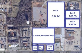 2601 N Rockwell Ave, Bethany, OK - AERIAL map view