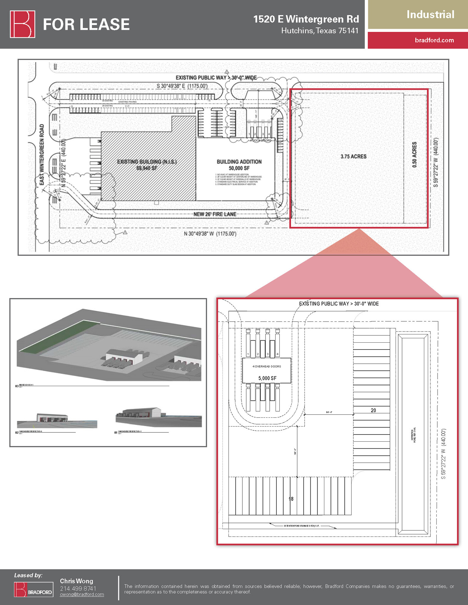 1520 E Wintergreen Rd, Hutchins, TX for lease Building Photo- Image 1 of 1