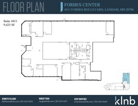 4401-4411 Forbes Blvd, Lanham, MD for lease Floor Plan- Image 1 of 1