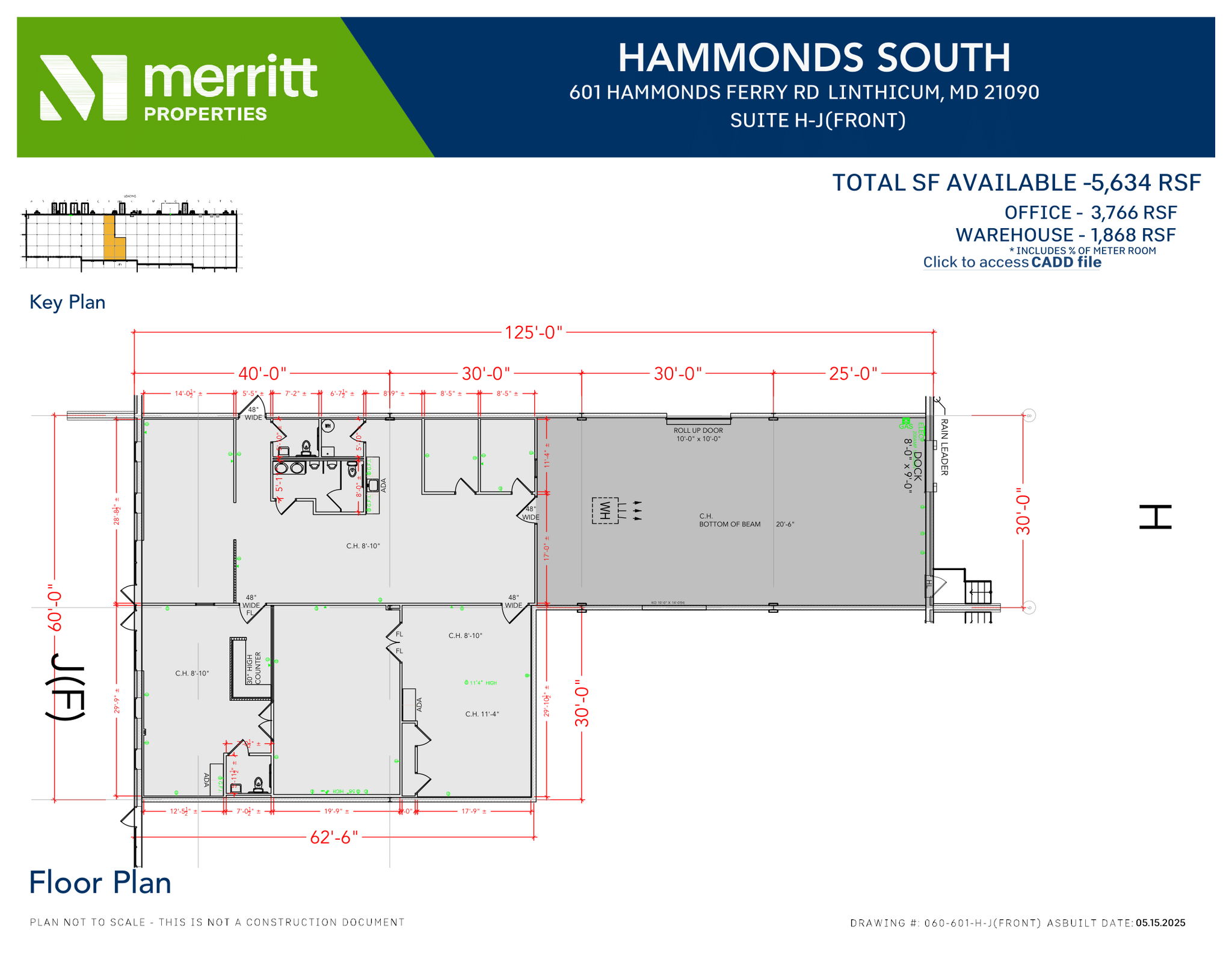 611 Hammonds Ferry Rd, Linthicum, MD for lease Floor Plan- Image 1 of 1