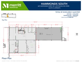 611 Hammonds Ferry Rd, Linthicum, MD for lease Floor Plan- Image 1 of 1