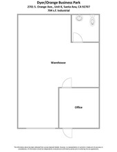 2701 Orange Ave, Santa Ana, CA for lease Floor Plan- Image 1 of 1