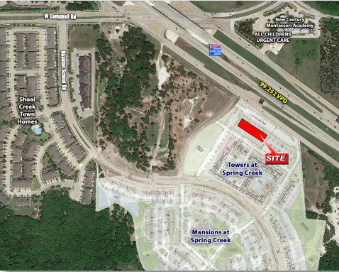 SWQ George Bush Tollway & Campbell Rd, Garland, TX for sale - Building Photo - Image 1 of 1