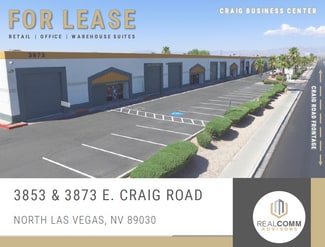 More details for 3853 E Craig Rd, North Las Vegas, NV - Industrial for Lease