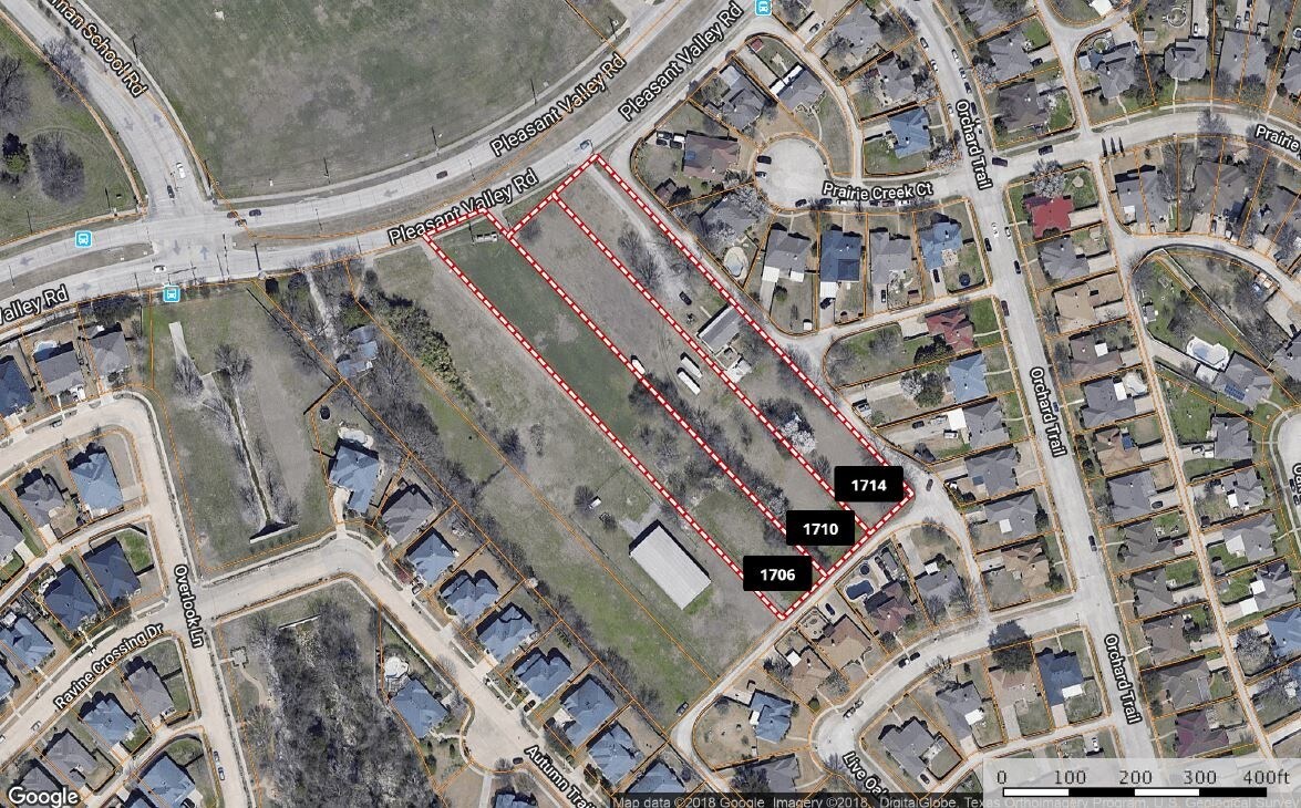 1706-1714 Pleasant Valley Rd, Garland, TX for sale Aerial- Image 1 of 1