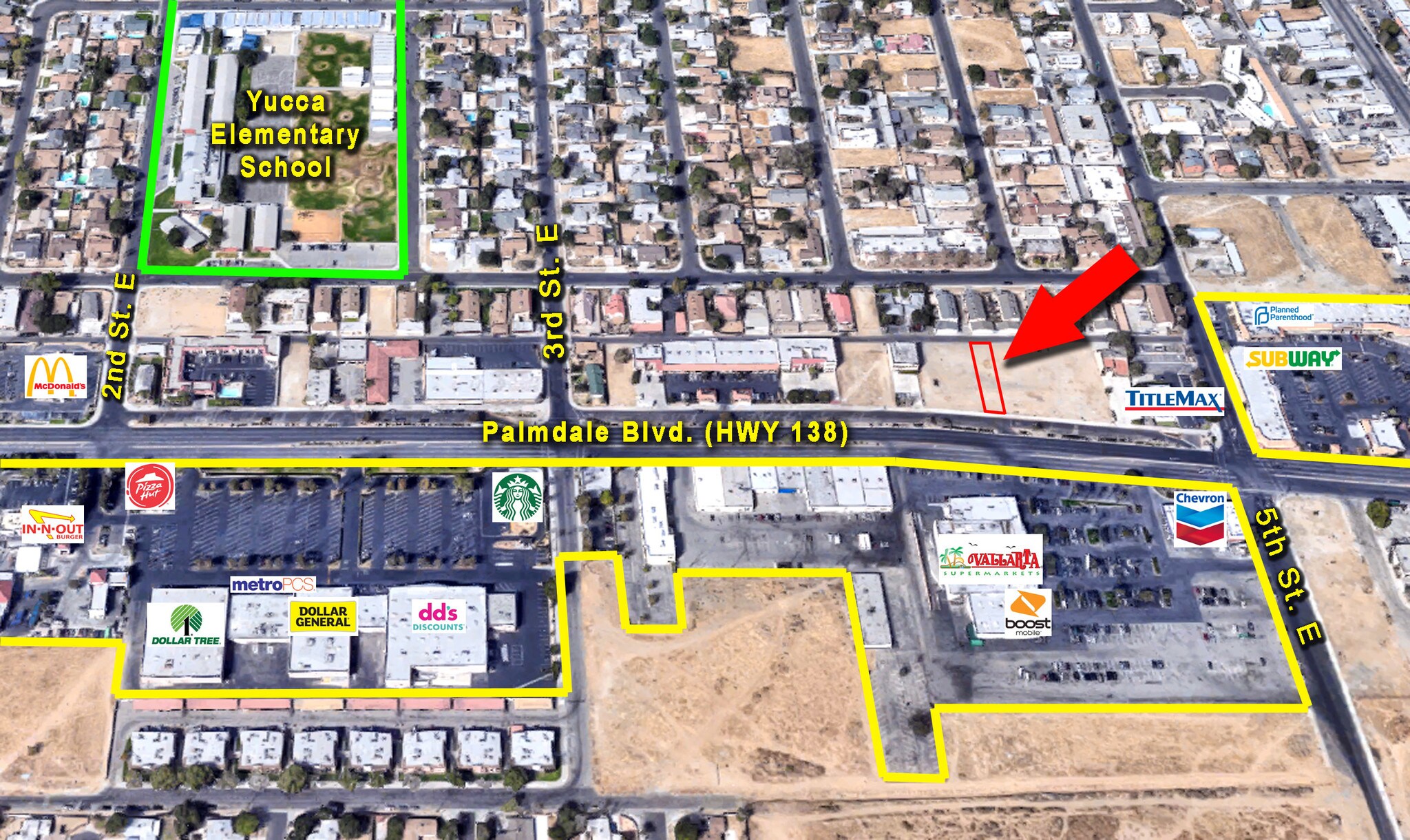 E Palmdale Blvd, Palmdale, CA for sale Building Photo- Image 1 of 1