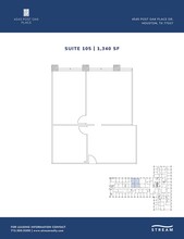 4545 Post Oak Pl, Houston, TX for lease Floor Plan- Image 1 of 1