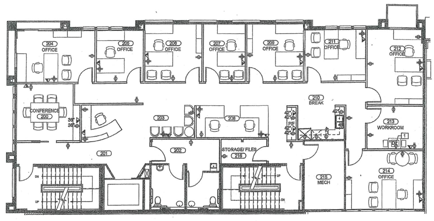 287 E Fountain Blvd, Colorado Springs, CO 80903 - Unit 200 - - Floor Plan - Image 1 of 1
