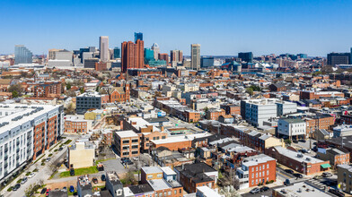 37 W Cross St, Baltimore, MD - aerial  map view - Image1