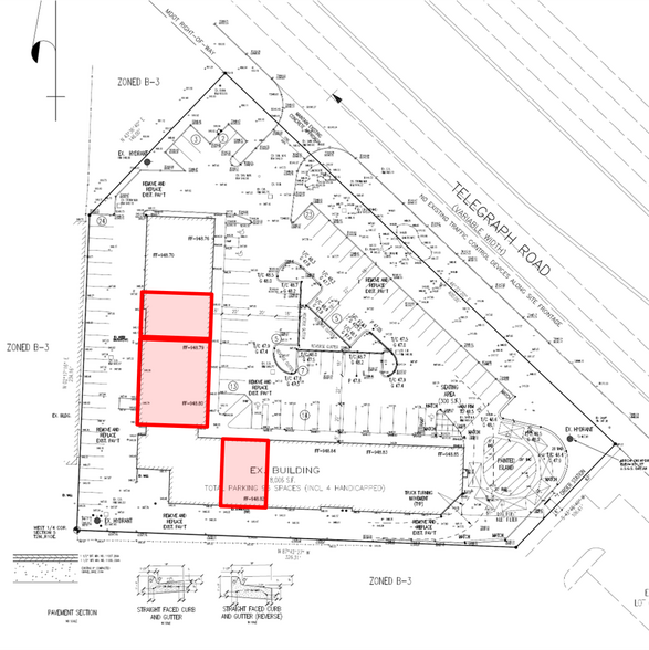 1914-1952 S Telegraph Rd, Bloomfield Twp, MI for lease - Building Photo - Image 3 of 5