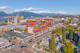 923-977 Hastings St E, Vancouver, BC - aerial  map view