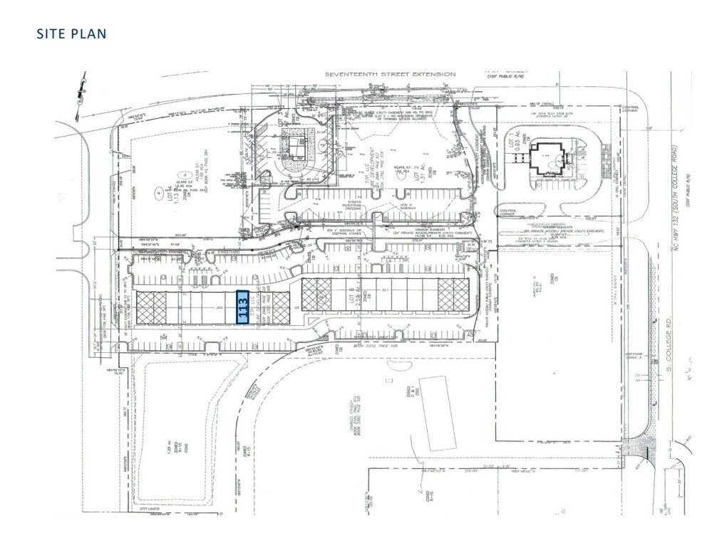 3702-4414 S College Rd, Wilmington, NC for lease Site Plan- Image 1 of 1