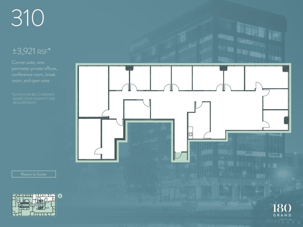 180 Grand Ave, Oakland, CA for lease Floor Plan- Image 1 of 1