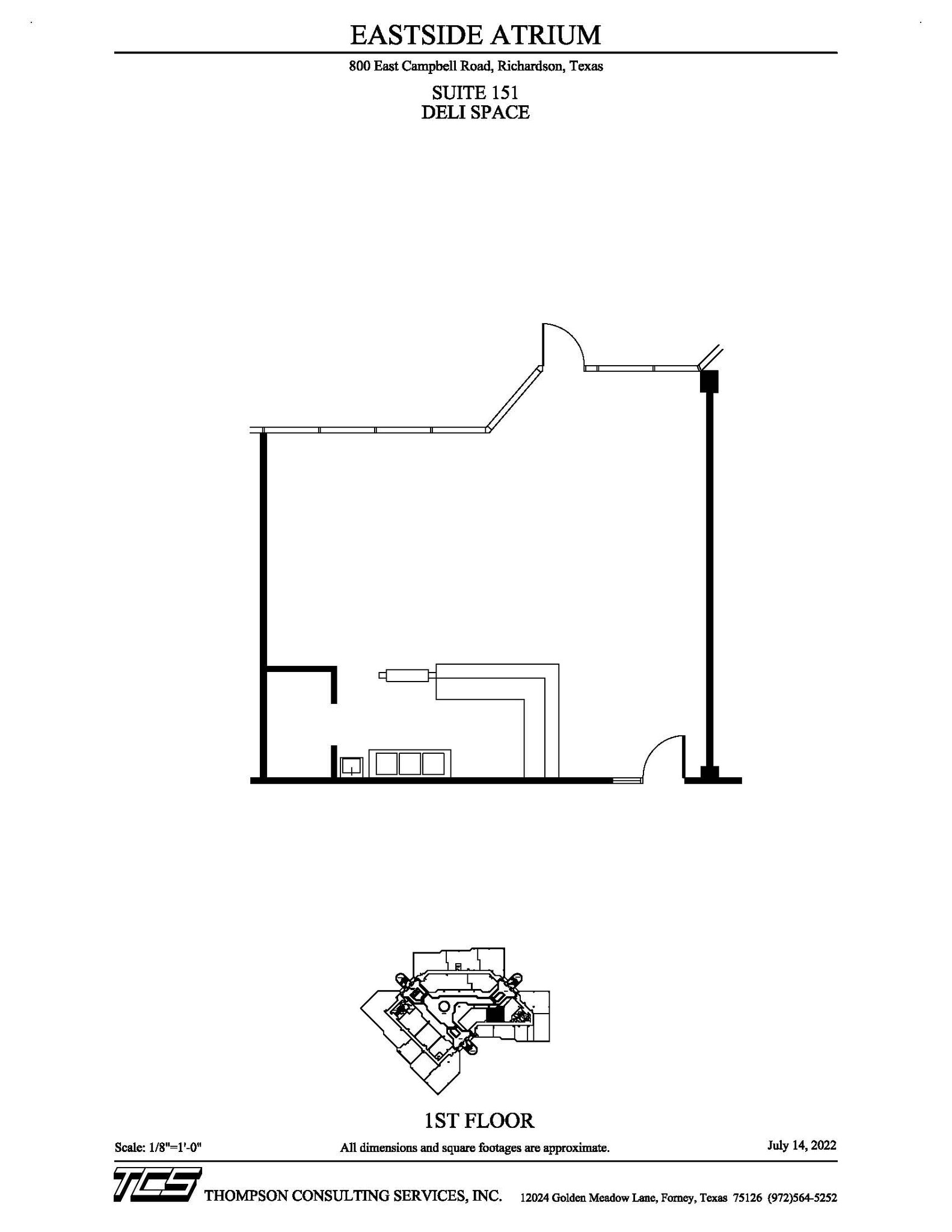 800 E Campbell Rd, Richardson, TX for lease Floor Plan- Image 1 of 1