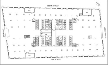 120 Broadway, New York, NY for lease Floor Plan- Image 1 of 3