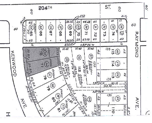 20414 Kenwood Ave, Torrance, CA for sale - Plat Map - Image 3 of 14