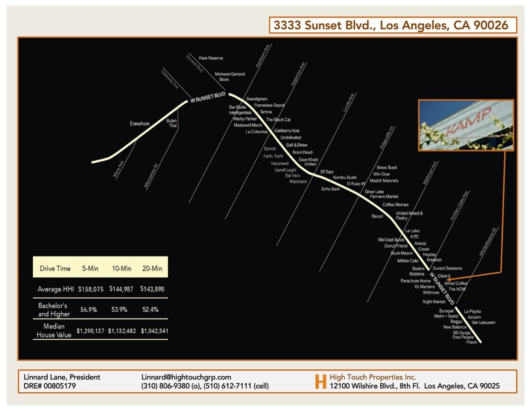 3333-3339 W Sunset Blvd, Los Angeles, CA for lease - Building Photo - Image 3 of 16