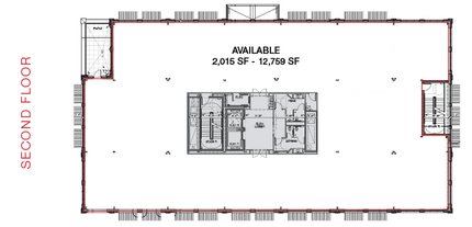 7007 N High St, Worthington, OH for lease Floor Plan- Image 1 of 1