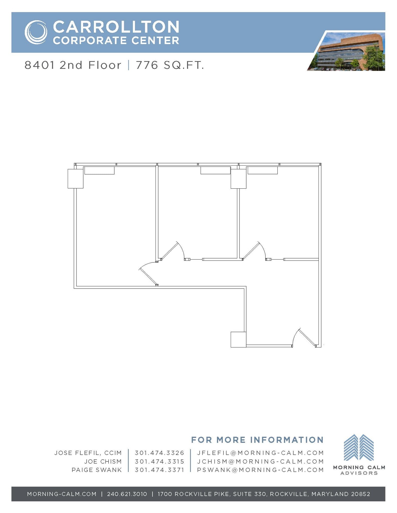 8401 Corporate Dr, Landover, MD for lease Floor Plan- Image 1 of 1