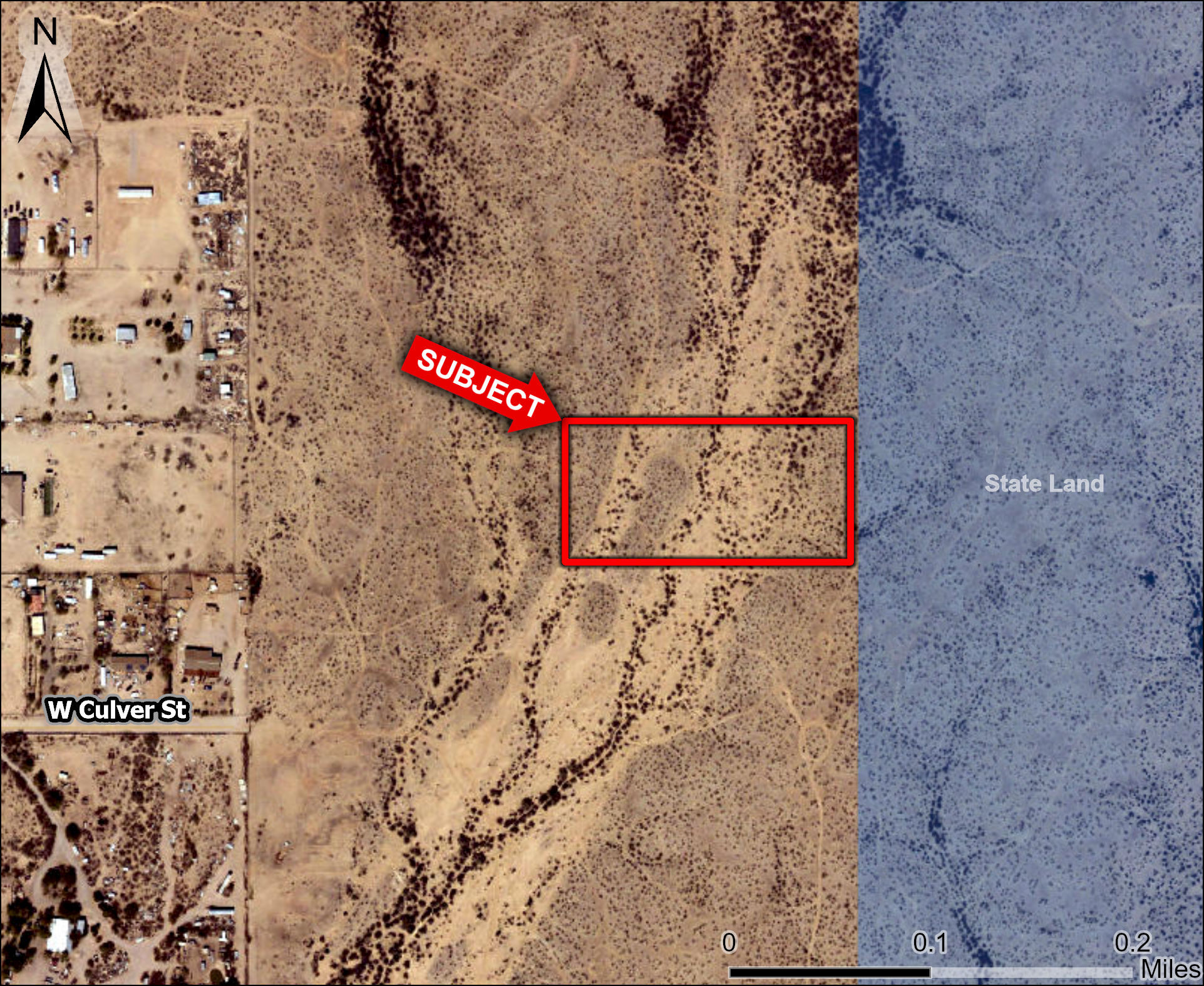 373rd Ave & Culver St Lot 3, Tonopah, AZ for sale Aerial- Image 1 of 11