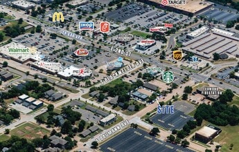 50 S Baumann Ave, Edmond, OK - AERIAL  map view - Image1