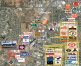 5769 Sherwood Way, San Angelo, TX - AERIAL  map view